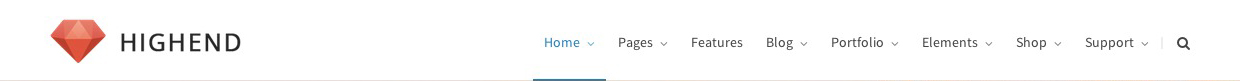 Website navigation menu with Home and Pages dropdowns.